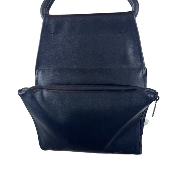 Totes On The Move Foldable Black Waterproof Shoulder Strap Duffel Bag Sz L - New - Picture 8 of 15